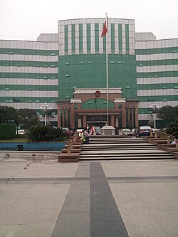 原两路渝北区政府大楼