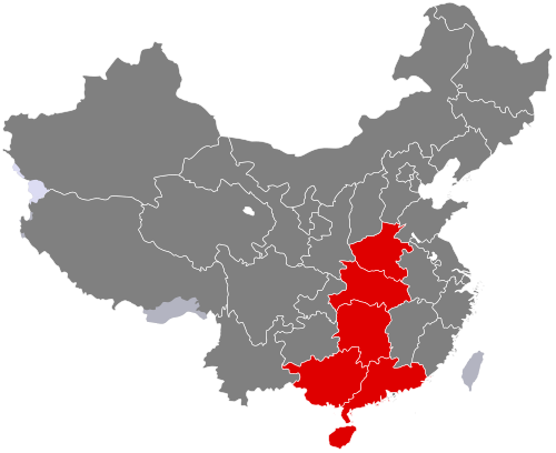 中国中南地区