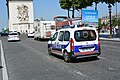 法国巴黎警车