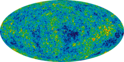 Full-sky image derived from nine years' WMAP data