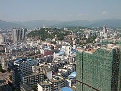 广元市区天际线
