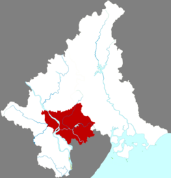 湘桥区的地理位置