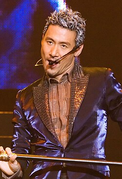 張學友 攝於2008年《學友光年世界巡迴演唱會》