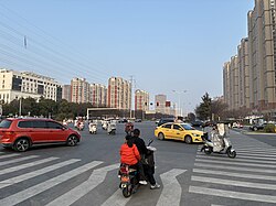 北京南路与苏州西路交口