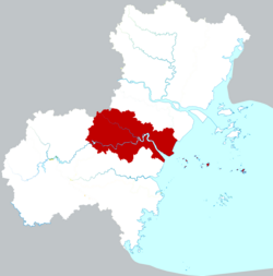 瑞安市的地理位置