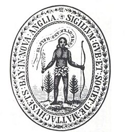 殖民地徽章 of Massachusetts