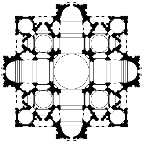 多纳托·伯拉孟特的設計圖