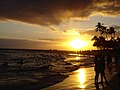 美国夏威夷的海滩