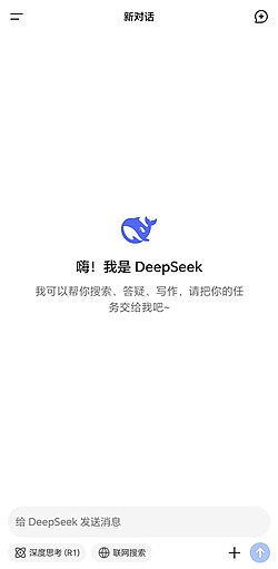 DeepSeek应用主页