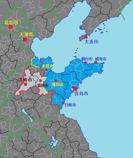 山东半岛城市群