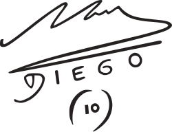 Diego Maradona Signature