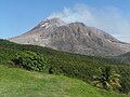 蒙特塞拉特的Soufrière Hills火山。