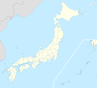 Location of Tokyo, Japan