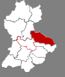 交城縣的地理位置