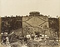 1860年受到英法联军破坏的颐和园，英军摄影师拍摄。