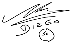 Diego Maradona Signature