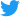 Twitter的logo，一个风格化的小蓝鸟